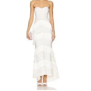 House of Harlow Hera  Fringe Maxi Dress